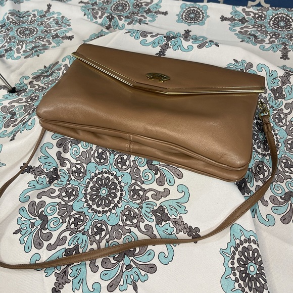 Etienne Aigner Hand Made Leather Crossbody - Picture 7 of 9